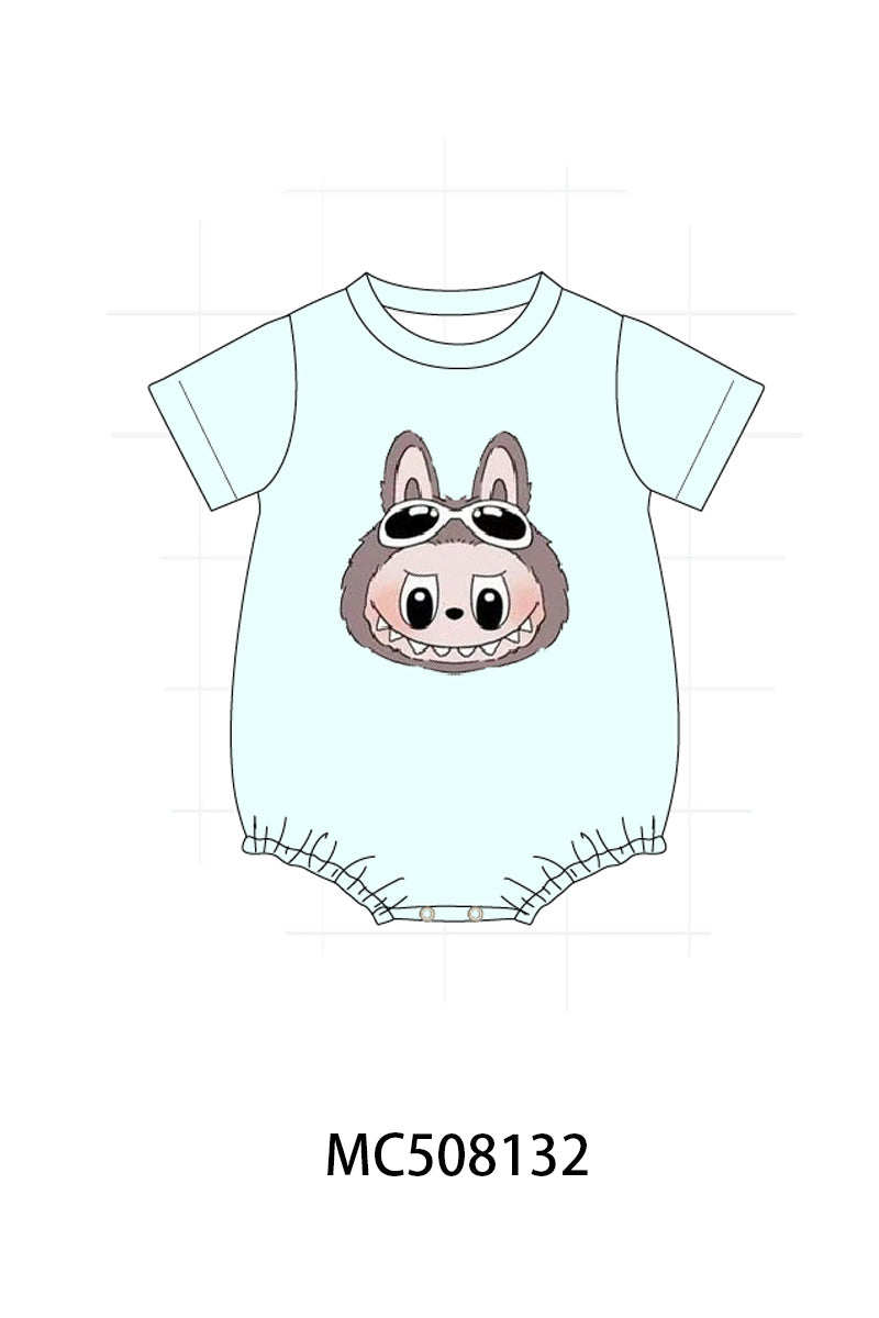 PO64 Blue & pink character applique collection