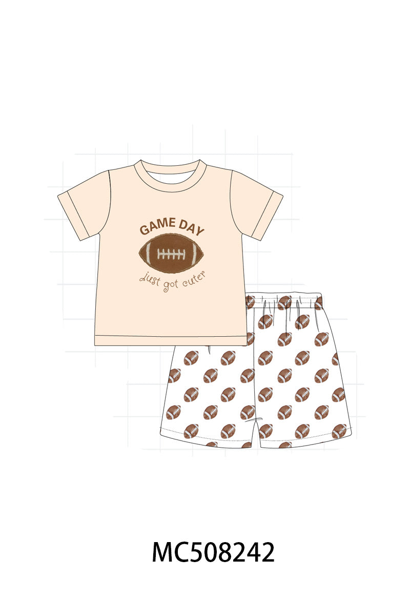 PO64 Beige game day print collection