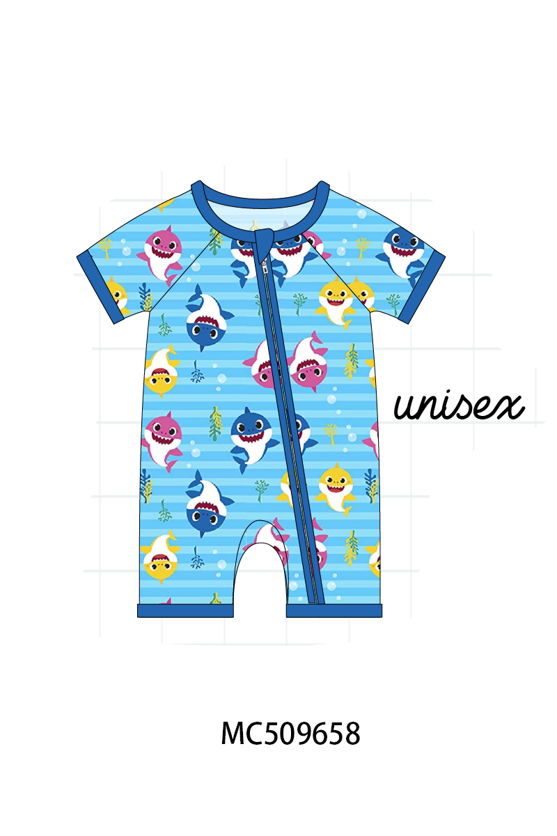 PO68 Blue baby shark print collection