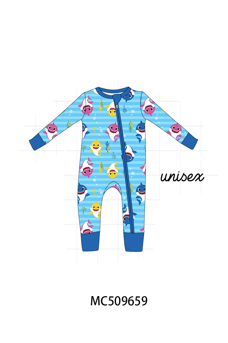 PO68 Blue baby shark print collection